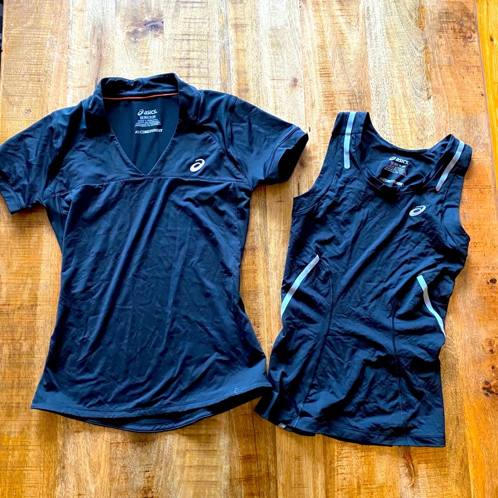 ASICS Tee and Tank bundle MOTIONDRY
